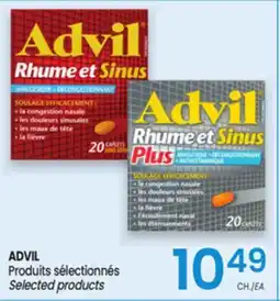 Uniprix ADVIL Produits sélectionnés/ Selected products offer