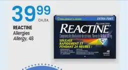 Uniprix REACTINE Allergies/Allergy offer