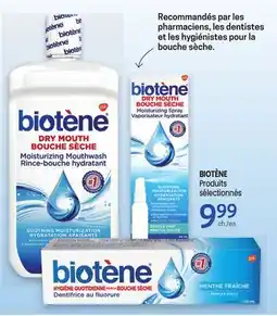 Uniprix BIOTÈNE Produits sélectionnés offer