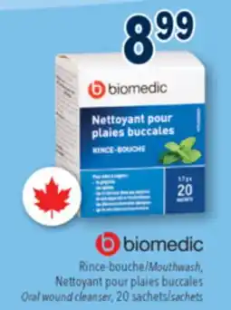 Familiprix BIOMEDIC, Mouthwash, Oral wound cleanser 20sachets offer