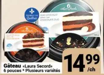 Pasquier Gâteau Laura Secord offer