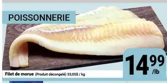 Pasquier Filet de morue offer
