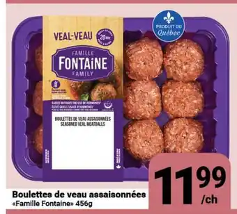 Pasquier Boulettes de veau assaisonnées Famille Fontaine offer