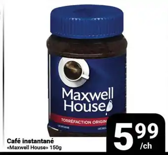 Pasquier Café instantané Maxwell House offer