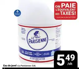 Pasquier Eau de javel La Parisienne offer
