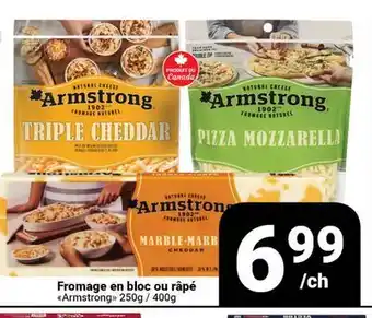 Pasquier Fromage en bloc ou râpé Armstrong offer