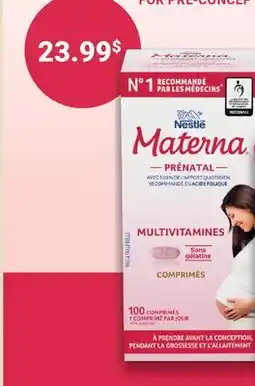 Jean Coutu NESTLE MATERNA SELECTED VARIETIES offer