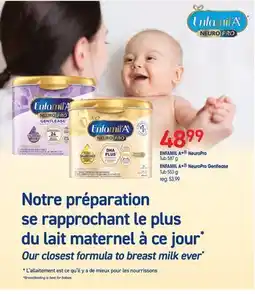 Jean Coutu ENFAMIL A+ NeuroPro Gentlease offer