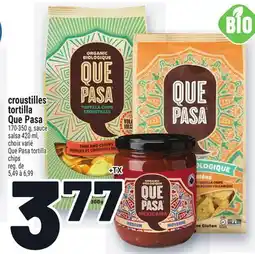 Metro CROUSTILLES TORTILLA QUE PASA | QUE PASA TORTILLA CHIPS offer