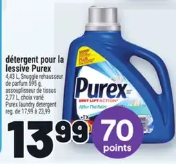 Metro DÉTERGENT POUR LA LESSIVE PUREX | PUREX LAUNDRY DETERGENT offer