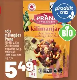 Metro NOIX MÉLANGÉES PRANA | PRANA MIXED NUTS offer