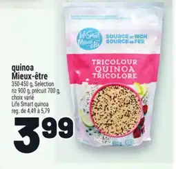 Metro QUINOA MIEUX-ÊTRE | LIFE SMART QUINOA offer