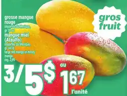 Metro GROSSE MANGUE ROUGE | LARGE RED MANGO OR HONEY MANGO offer