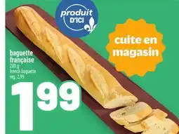 Metro BAGUETTE FRANÇAISE | FRENCH BAGUETTE offer