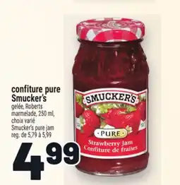 Metro CONFITURE PURE SMUCKER'S | SMUCKER'S PURE JAM offer