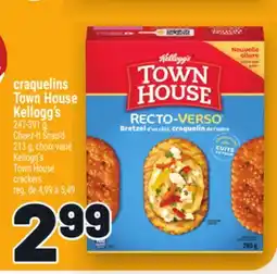 Metro CRAQUELINS TOWN HOUSE KELLOGG'S |KELLOGG'S TOWN HOUSE CRACKERS offer