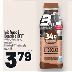 Metro FRAPPÉ BEATRICE BFIT | BEATRICE BFIT MILKSHAKE offer
