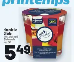 Metro CHANDELLE GLADE | GLADE CANDLE offer