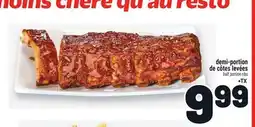 Metro DEMI CÔTES DE CÔTES LEVÉES | HALF PORTION RIBS offer