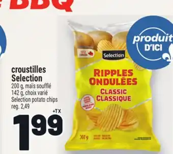 Metro CROUSTILLES SELECTION | SELECTION POTATO CHIPS offer