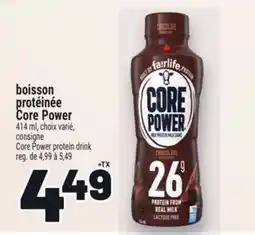 Metro BOISSON PROTÉINÉE CORE POWER | CORE POWER PROTEIN DRINK offer