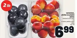 Metro NECTARINES, PÊCHES OU PRUNES NOIRES | NECTARINES, PEACHES OR BLACK PLUMS offer