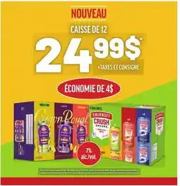 Metro CROWN ROYAL, SMIRNOFF CRUSH offer