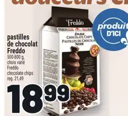 Metro PASTILLES DE CHOCOLAT FREDDO | FREDDO CHOCOLATE CHIPS offer