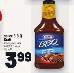 Metro SAUCE B.B.Q KRAFT | KRAFT B.B.Q SAUCE offer