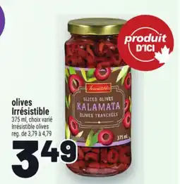 Metro OLIVES IRRÉSISTIBLE | IRRÉSISTIBLE OLIVES offer