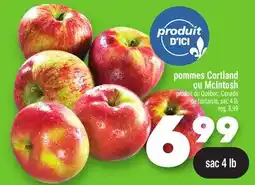 Marche Ami POMMES CORTLAND OU MCINTOSH offer