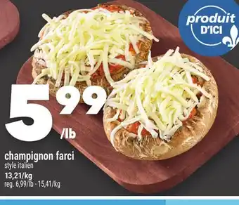 Marche Ami CHAMPIGNON FARCI offer