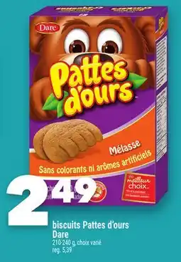 Marche Ami BISCUITS PATTESD'OURS DARE offer