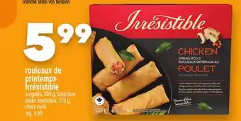 Marche Ami rouleaux de printemps Irrésistible offer