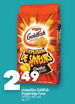 Marche Ami craquelins Goldfish PepperidgeFarm offer