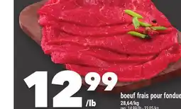 Marche Ami BOEUF FRAIS POUR FONDUE offer