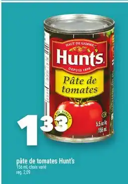 Marche Ami PÂTE DE TOMATES HUNT'S offer