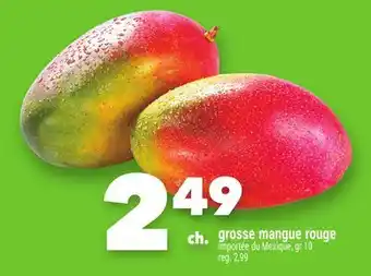 Marche Ami GROSSE MANGUE ROUGE offer