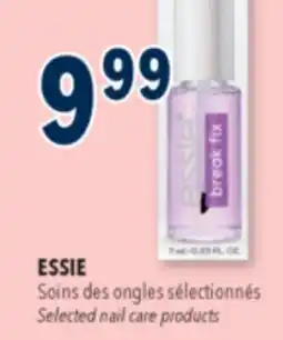 Familiprix ESSIE, Selected nail care products offer