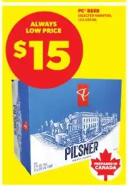 Real Canadian Liquorstore PC Beer Pilsner offer