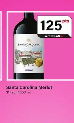 LCBO Santa Carolina Merlot offer