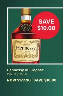 LCBO Hennessy VS Cognac offer