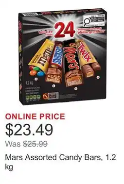 Costco Mars Assorted Candy Bars offer
