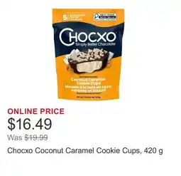 Costco Chocxo Coconut Caramel Cookie Cups offer