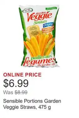 Costco Sensible Portions Garden Veggie Straws offer