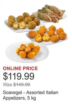 Costco Soavegel - Assorted Italian Appetizers offer
