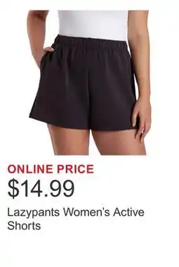 Costco Lazypants Women's Active Shorts offer