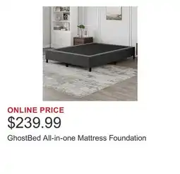 Costco GhostBed All-in-one Mattress Foundation offer