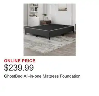 Costco GhostBed All-in-one Mattress Foundation offer