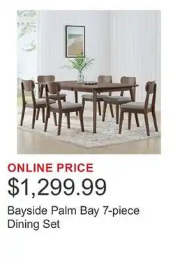 Costco Bayside Palm Bay 7-piece Dining Set offer